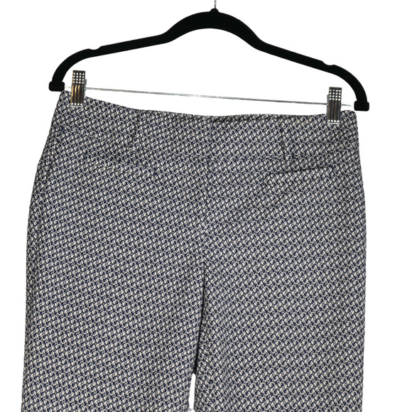 Ann Taylor Blue Pants Womens Size 4 Cotton Stretch Blend Pockets Skinny Leg - Picture 2 of 10